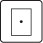 svartvit symbol för dörrar